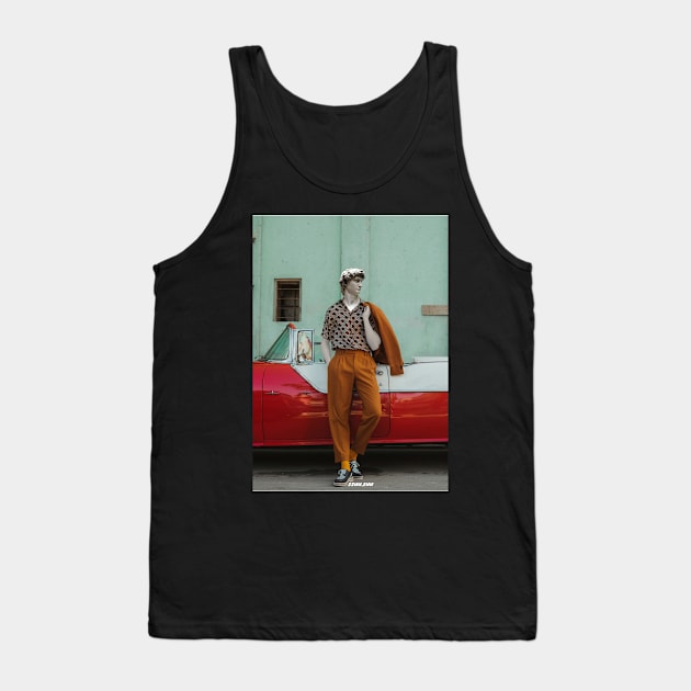 david fashion model Tank Top by zuzutr